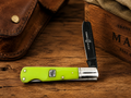Rough Rider Zombie Nick One Arm Razor Lockback – Neon Green – RR1451