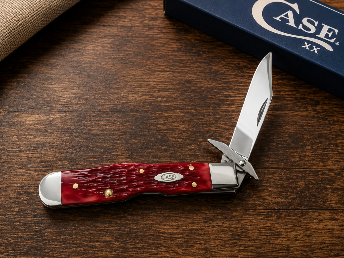 Case XX Dark Red Bone Cheetah Cub 2026 Vault release - #0271
