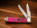 Steel Warrior Pink Smooth Bone Trapper – SW-108PKSB – 2-Blade Stainless