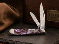 Case XX Smooth Pink Pearl Kirinite Mini Trapper – 10207 SS - #0049