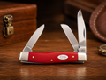 Case XX SparXX Smooth Red Synthetic Medium Stockman – 43032 SS – Model 56982 - #0114