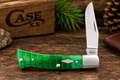 Case XX Axe Handle Bright Green Gator Jig Bone #11445 – BR61135 SS