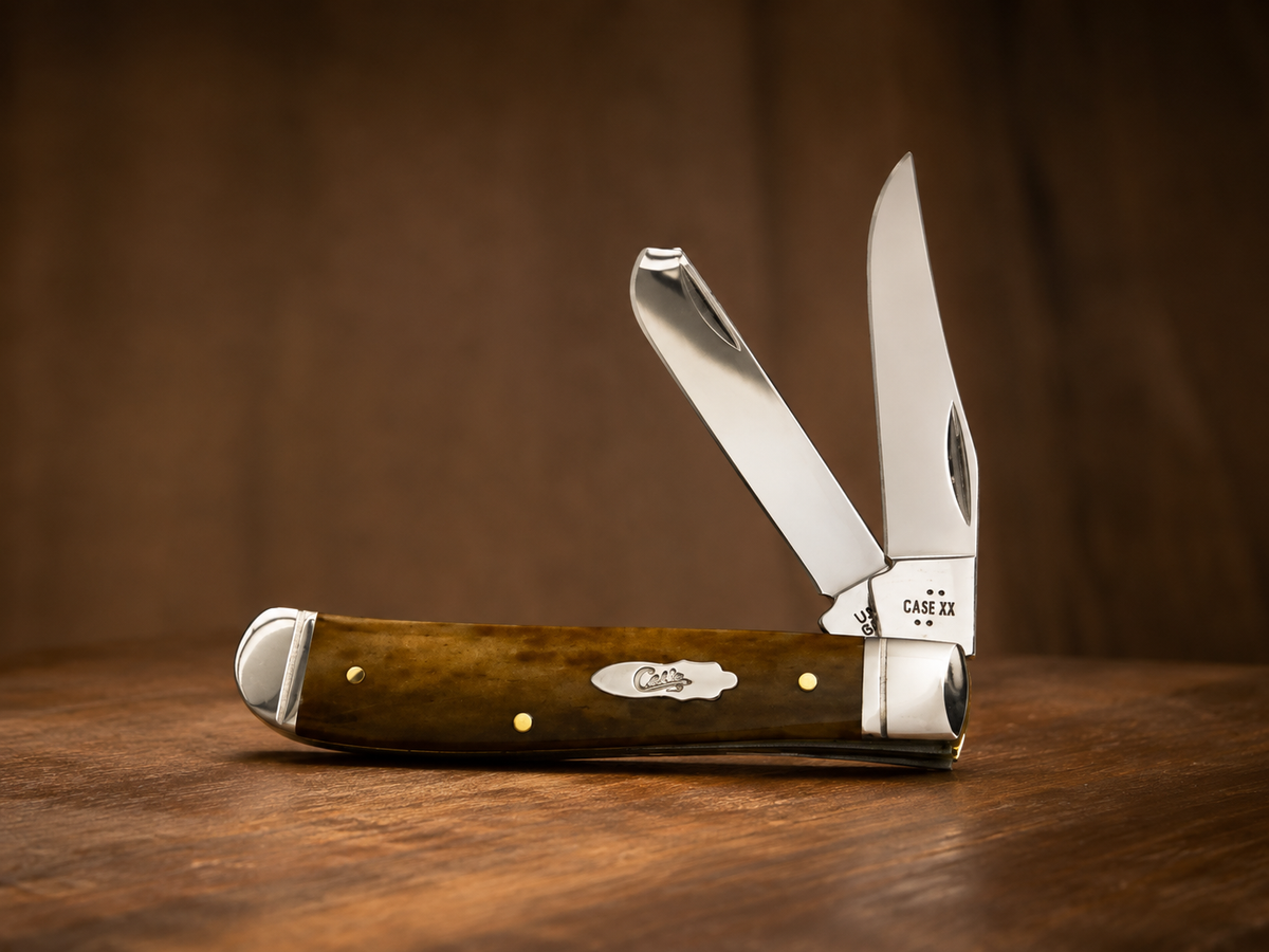 Case XX Smooth Antique Bone Trapper – 6254 SS – #58182 - #0233
