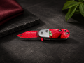 Rough Ryder Screamin’ Strawberry Mini Assisted Folder – RR2683 – Mad Fruit Series - #0347