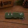 G.T.S. Compact Pocket Knife Sharpener – OD Green - #1007