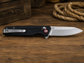 Rough Ryder RR2681 Black G-10 Assisted Crossbar Lock Folder – 3.5” Stainless Blade - #0063