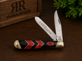 Rough Ryder Black Widow Trapper RR1670 – Red & Black Spider Series - #0354