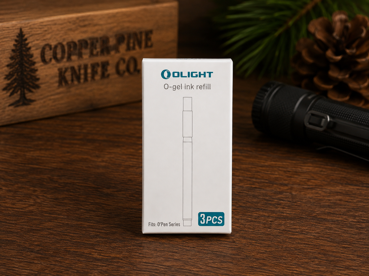 Olight O\-Gel Ink Refill 3\-Pack – Black – O’Pen Series - #1009