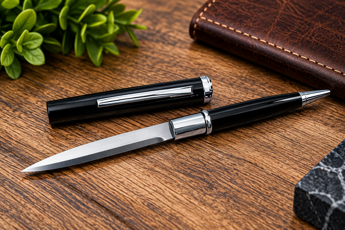 CobraTec Pen Knife – Concealed 2.5” Stainless Blade - #0363