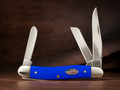 Case XX Royal Blue Synthetic Smooth Medium Stockman – Model 16402 - #0095