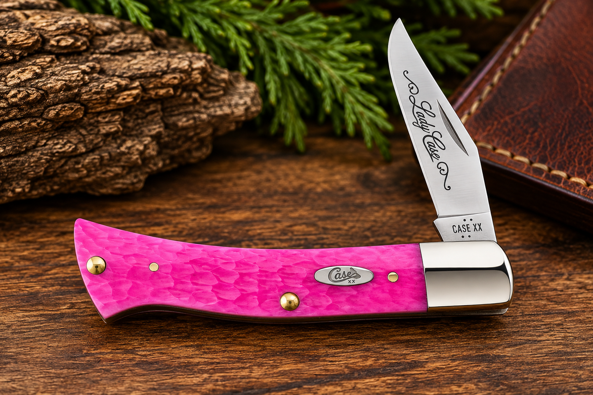 Case XX Lady Case Bubba Gum Pink Sod Buster Jr. #822099 – 1 of 300