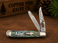 Salvation Trapper – Abalone John 14:6 Christian Pocket Knife - #0306