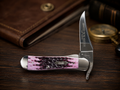 Case XX Pink Amber Bone RussLock – Limited Edition 1 of 2500 - #0100