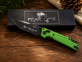 Fear Ops USA National Knife Day 2026 Green & Black Folding Knife - #0334