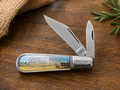 Novelty Knife Co. The American Farmer Barlow – Two-Blade Collectible Pocket Knife - #0291