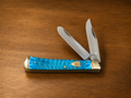 Rough Ryder Blue Dragon Jigged Bone Trapper – RR2765 – 2 Blade