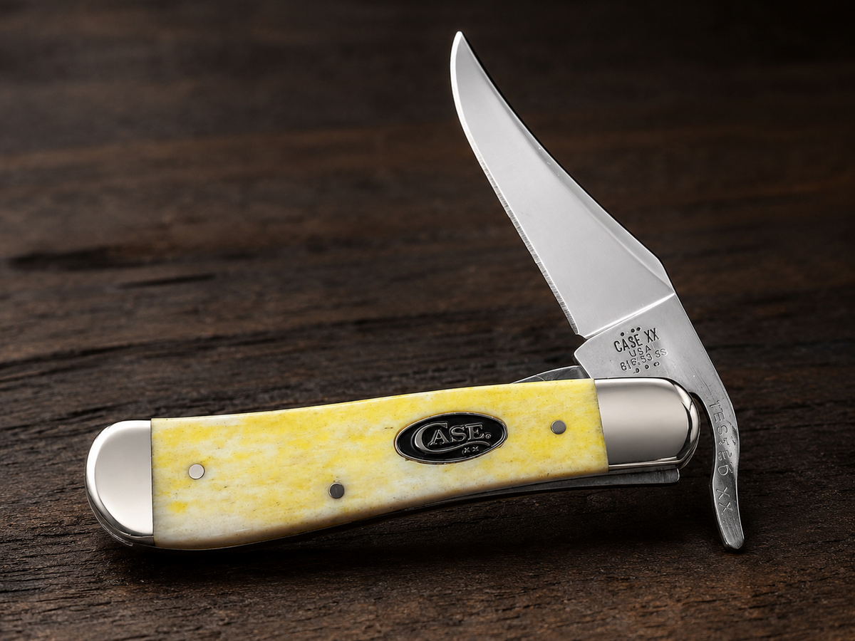 Case XX Yellow Bone Russlock - #0137