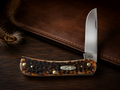 Case XX Amber Bone Sod Buster Jr. – Jigged Bone – Single Blade - #0213