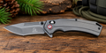 Falcon KS4527GY Gray Crossbar Lock EDC Folding Knife