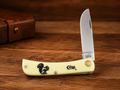 Case XX Smooth Yellow Synthetic Sod Buster Jr. – Tru-Sharp Stainless - #0113