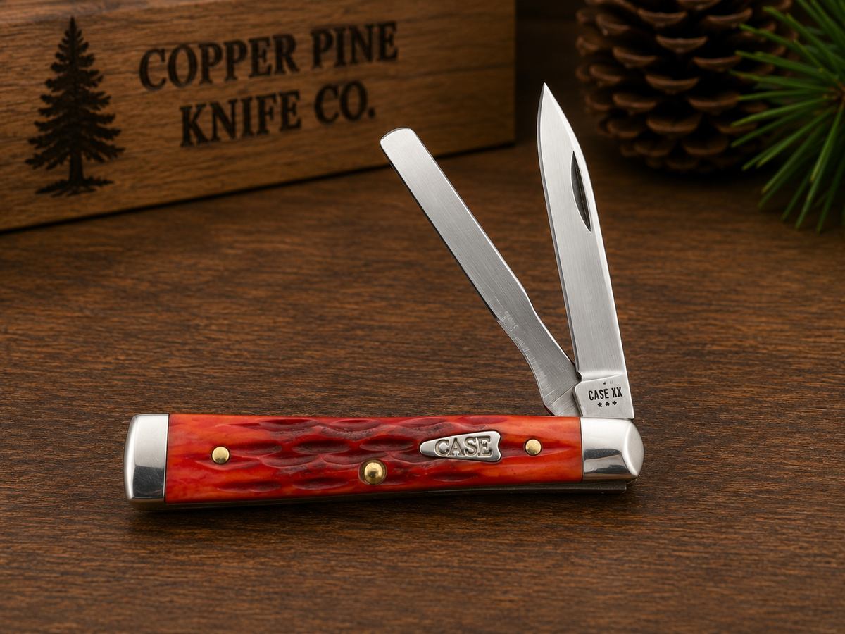 Case XX Indian Paint Brush Baby Doc Pocket Knife - #0319
