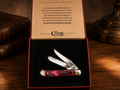 Case XX Dark Cinnamon Swirl Kirinite Mini Trapper – 10207 SS – #10848 - #0225