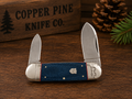 Rough Ryder Faded Blue Jeans Two-Blade Pocket Knife – Denim Handle - #0299