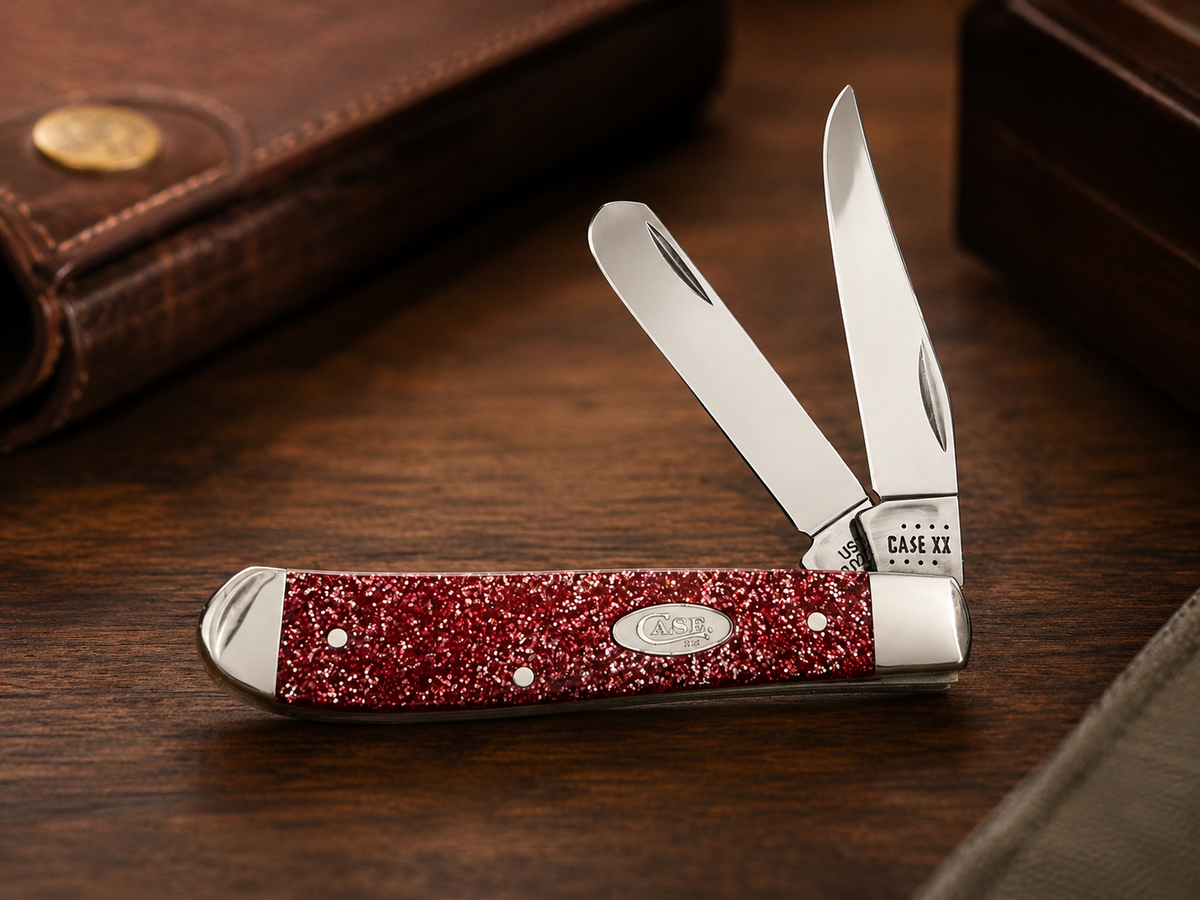 Case XX Ruby Stardust Kirinite Mini Trapper – 10207 SS – #67005 - #0235
