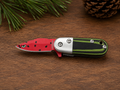 Rough Ryder Angry Watermelon Mini Assisted-Opening Knife - #0317