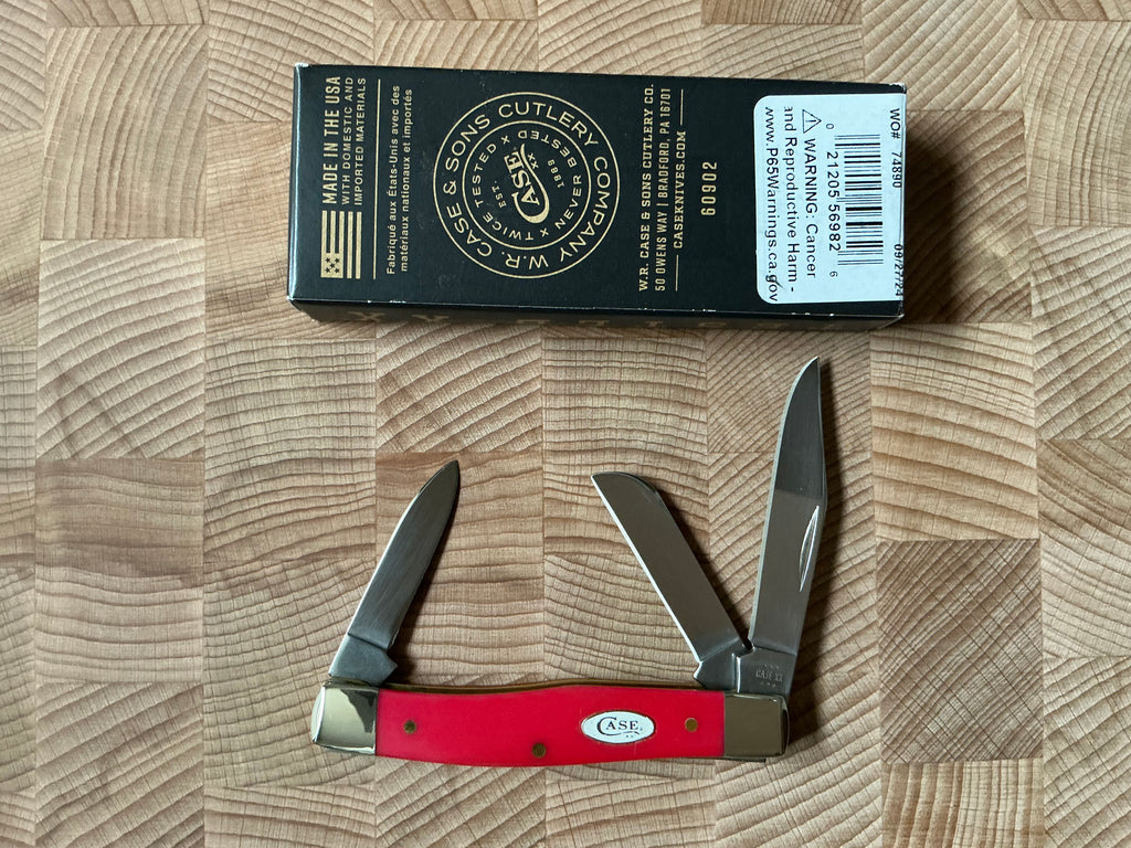 New in Box - Red Synthetic Medium Stockman