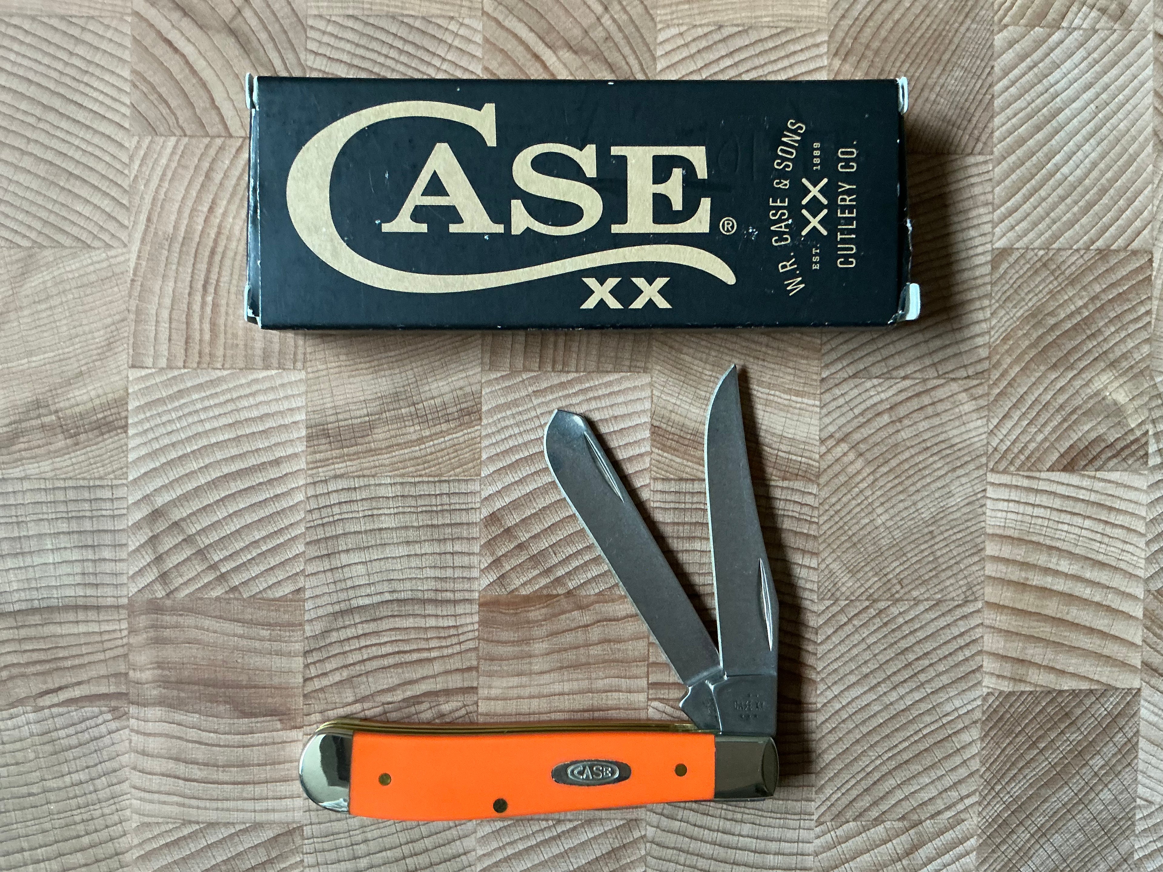 New in box - Orange Trapper