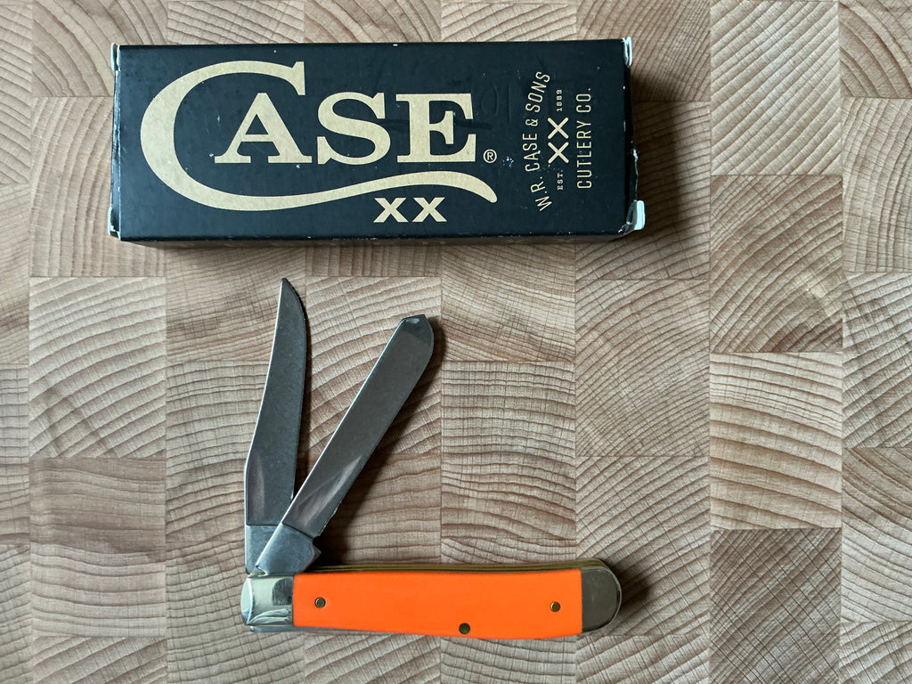 New in box - Orange Trapper