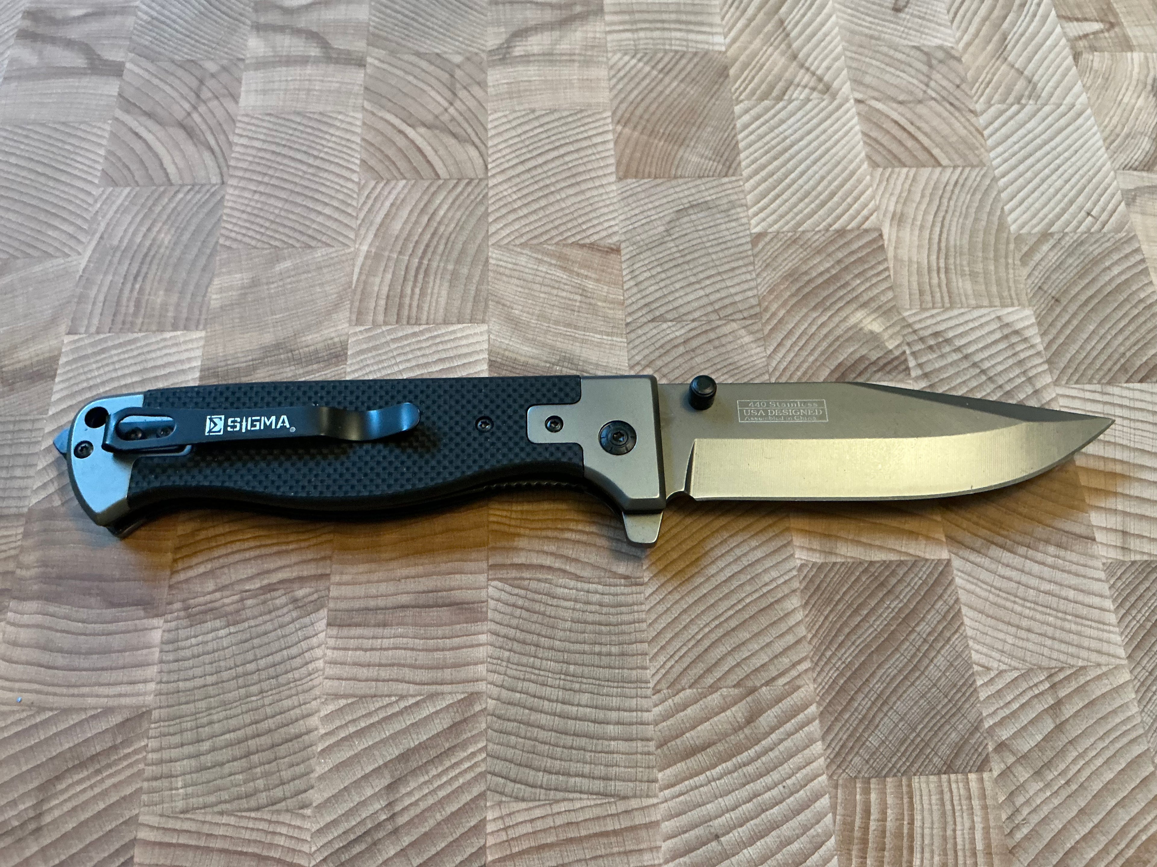 Sigma Folding knife