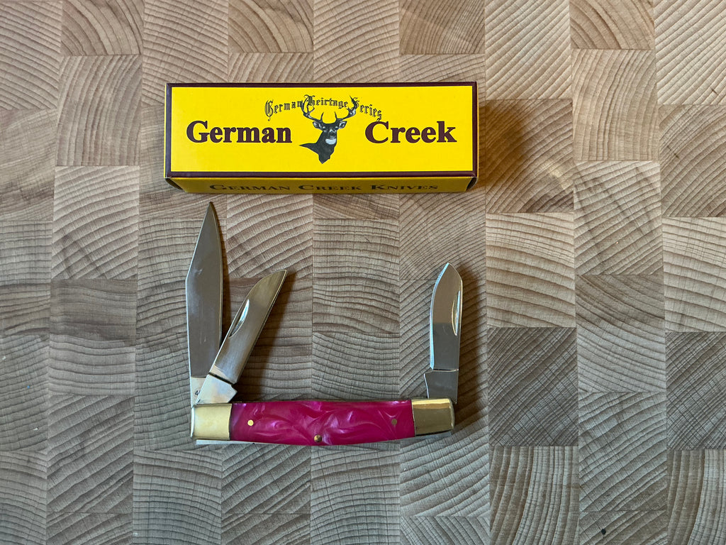 New in box - Pink Folding Knife