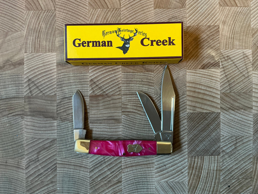 New in box - Pink Folding Knife