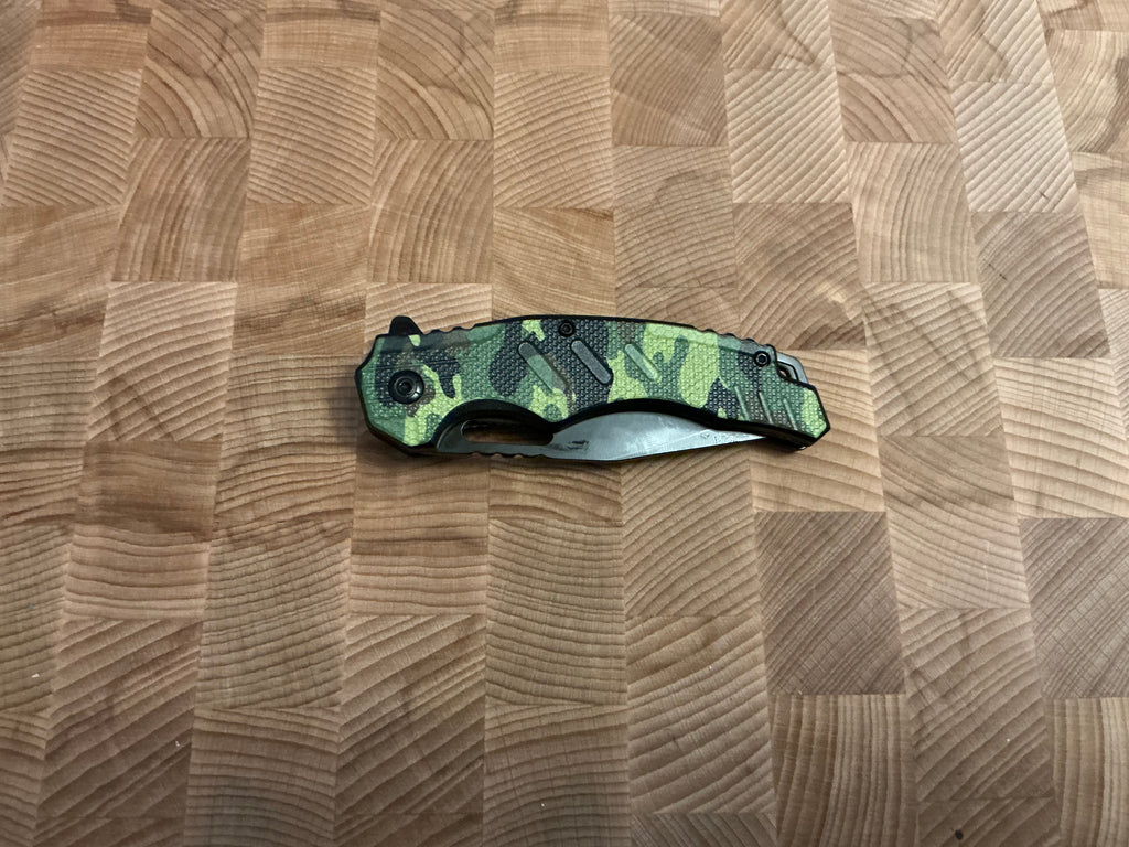 Folding Knife Camo