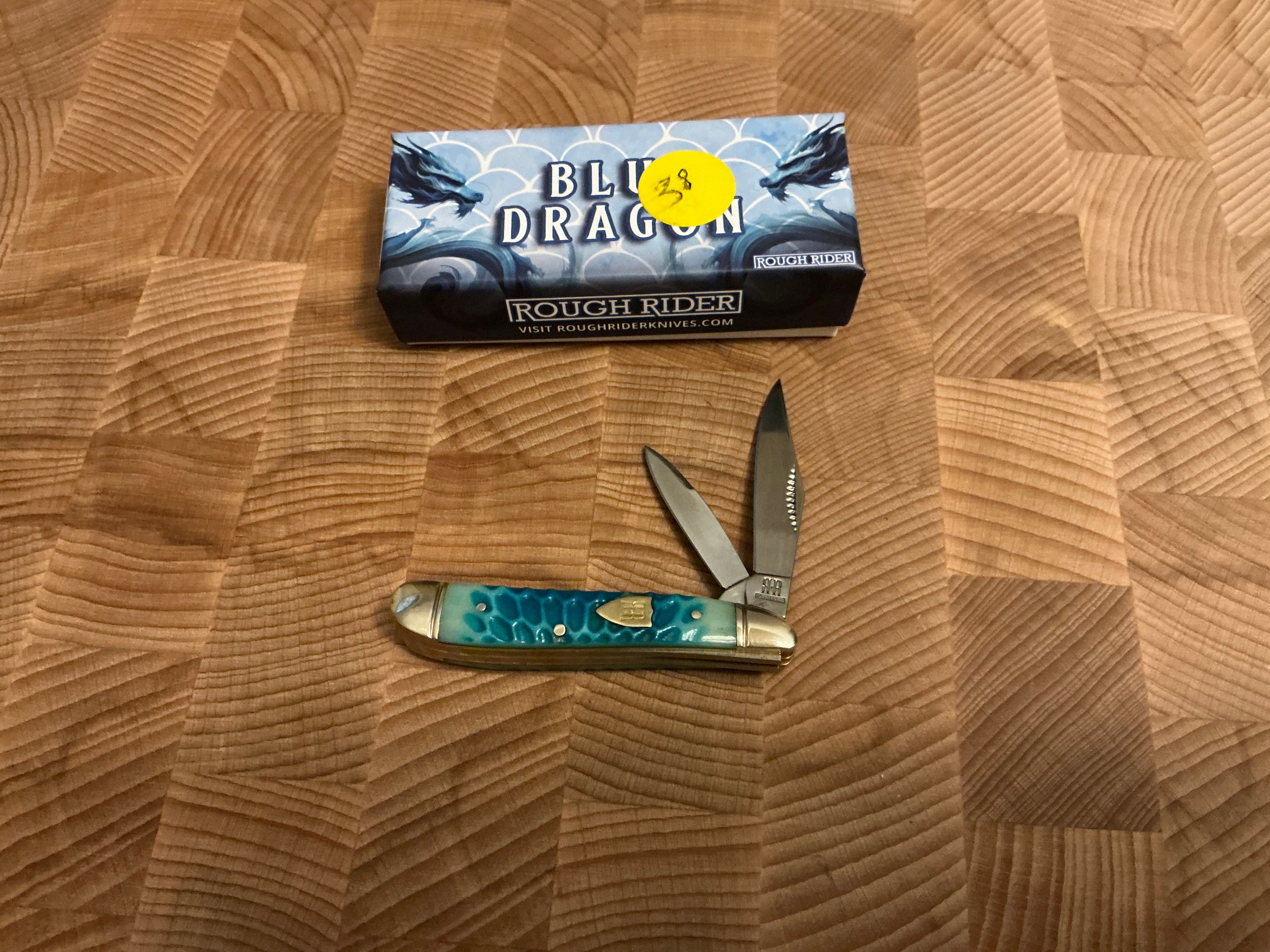 New in box - Rough Rider Blue Dragon