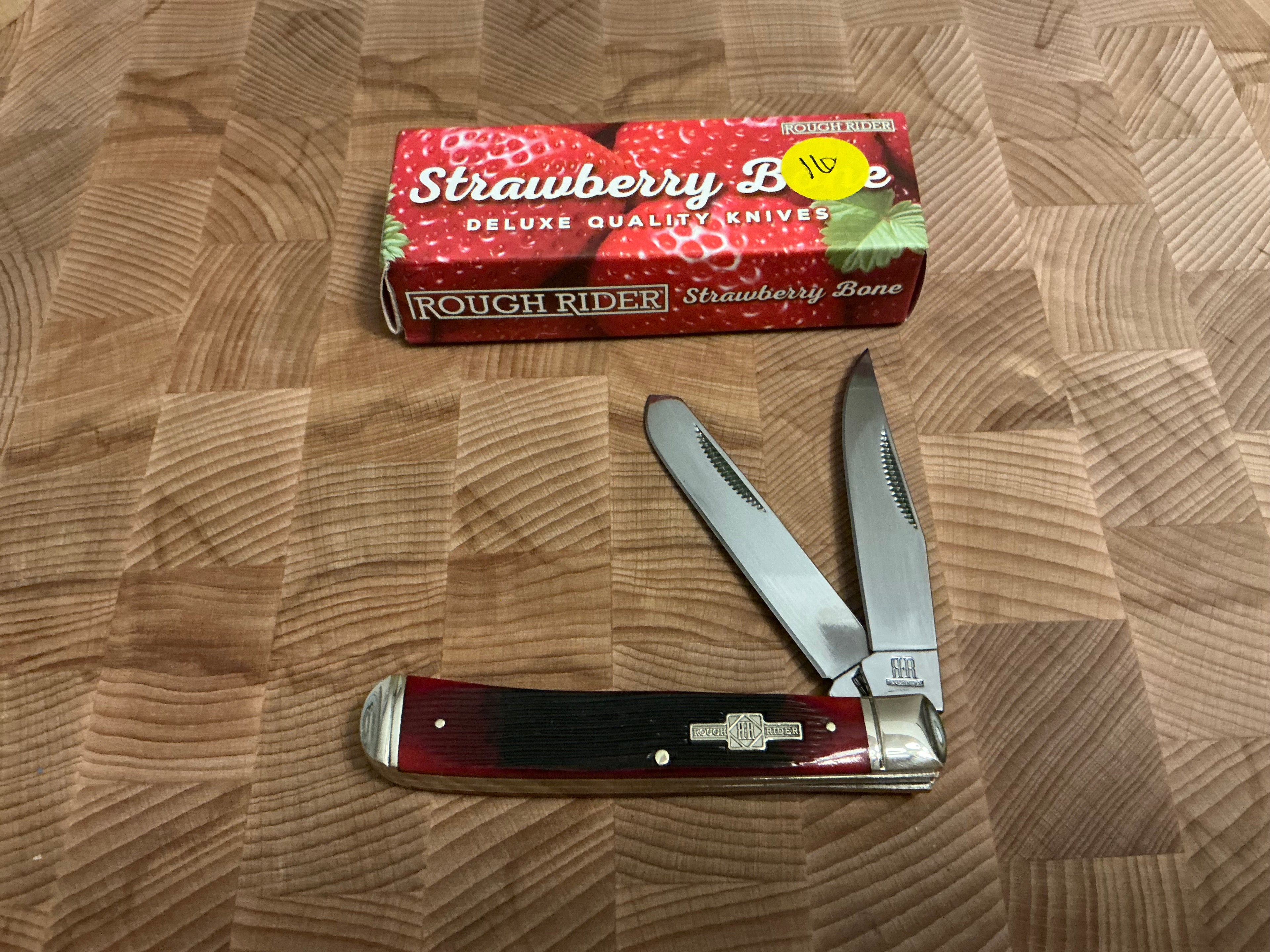 New in box - Rough Rider Stawberry Bone