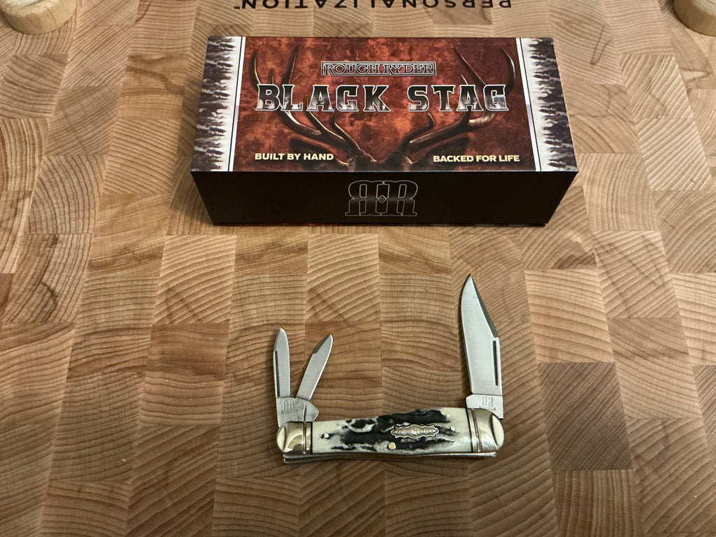 New in Box - Black Stag by Rough Rider