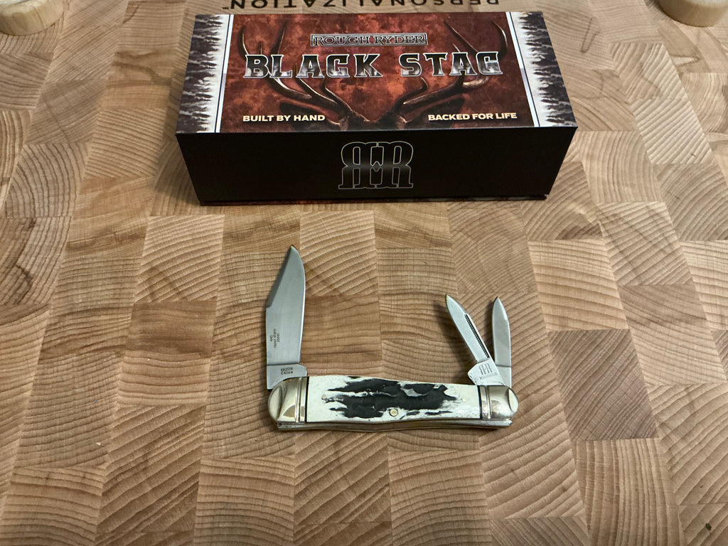New in Box - Black Stag by Rough Rider