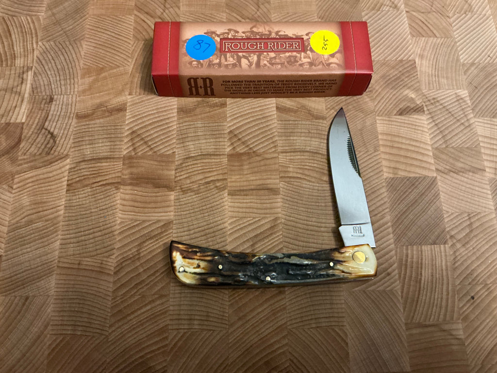 New in box - Rough Rider Bone Stag