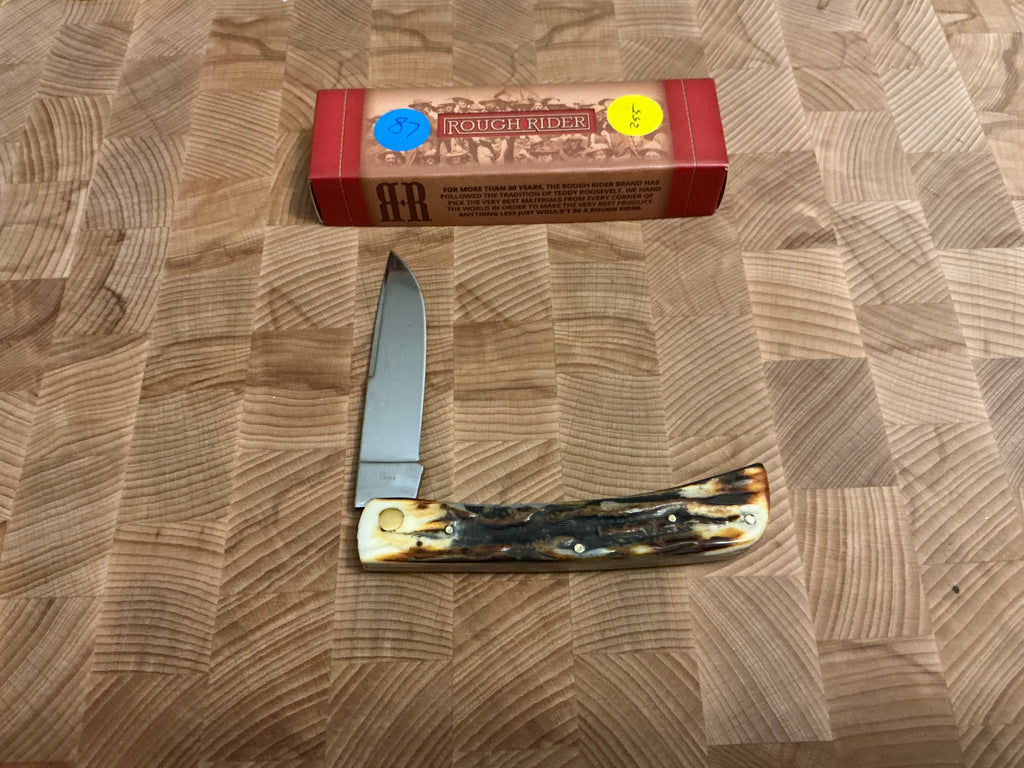 New in box - Rough Rider Bone Stag