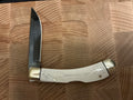 New in box - Tuxedo White Micarta Handle