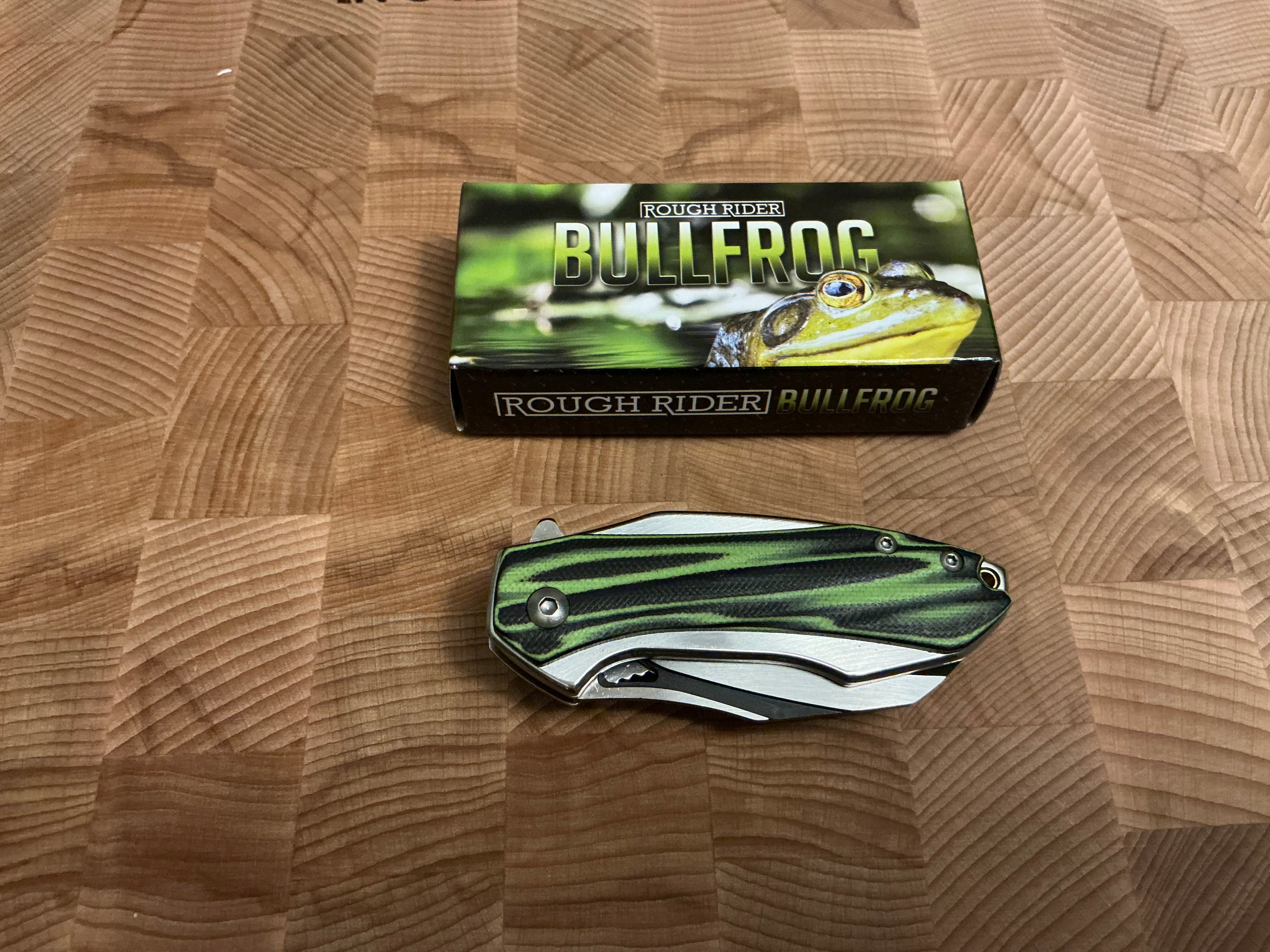 New in box - Rough Rider Bullfrog